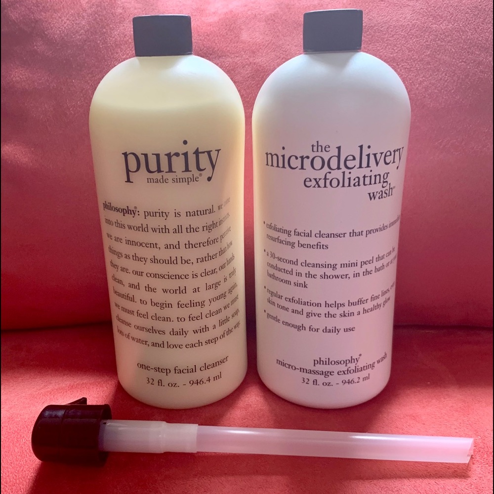 Philosophy facial cleansers 32 oz. NWT